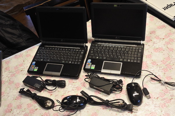2008年発売のASUS EeePC