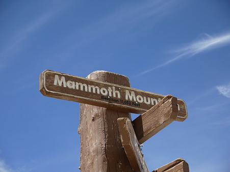 Mammoth Mountain山頂