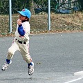 Photos: CIMG1169:安全進塁でも全力疾走がモットーの小沢P