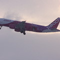 Photos: A320 JA814P Rune雪の中をtakeoff