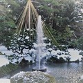 Photos: 雪の兼六園　噴水